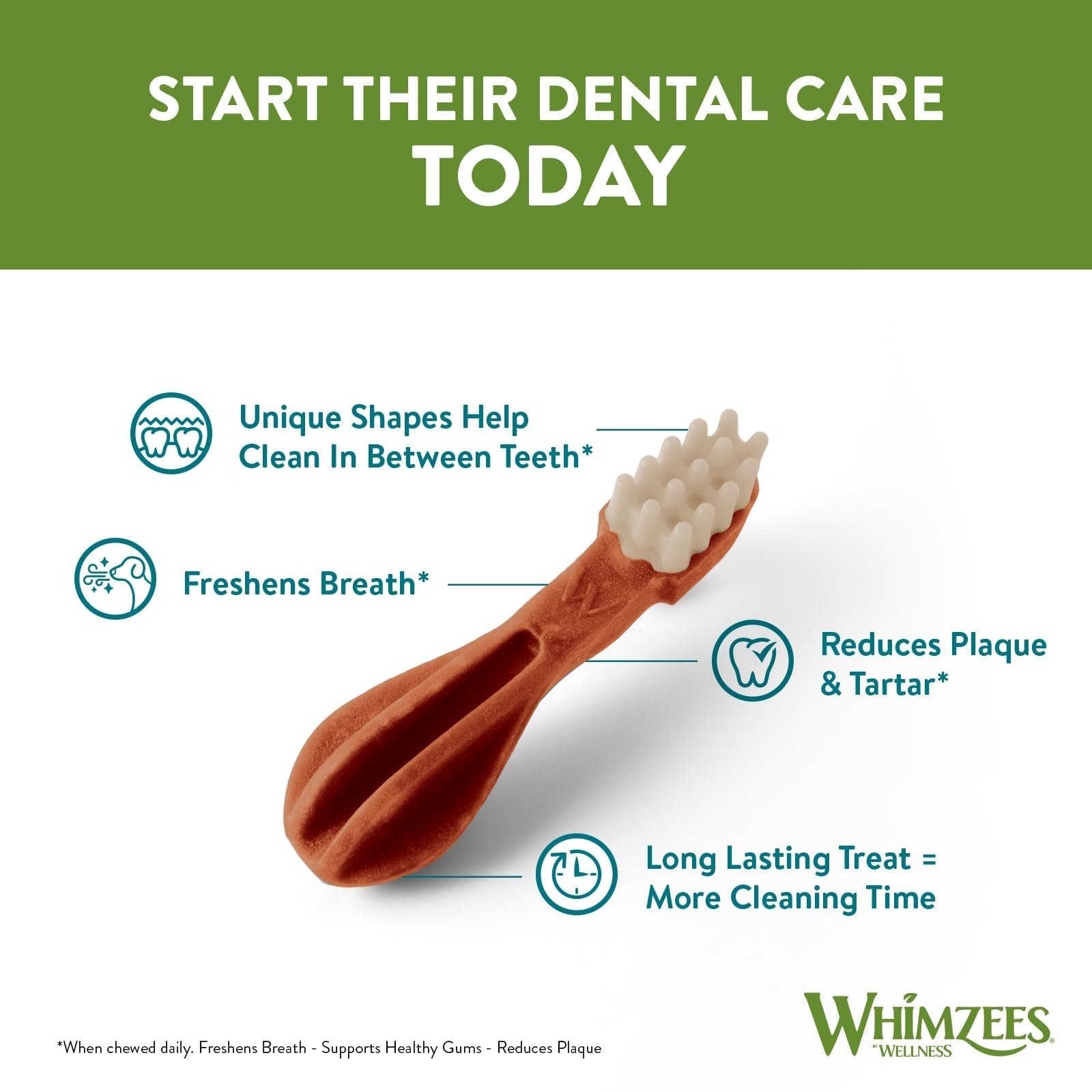 WHIMZEES Variety Value Box Dental Dog Treats, Variety Tub, Large (18-27kg Dogs), Natural Daily Dental Chews (Pack of 14) - Image 7