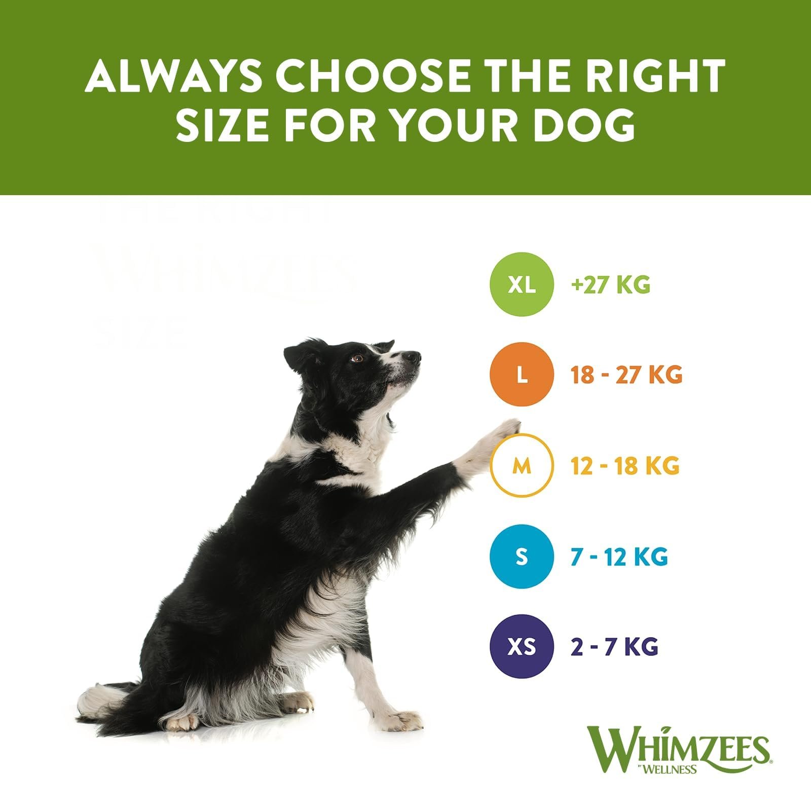 WHIMZEES Variety Value Box Dental Dog Treats, Variety Tub, Large (18-27kg Dogs), Natural Daily Dental Chews (Pack of 14) - Image 3