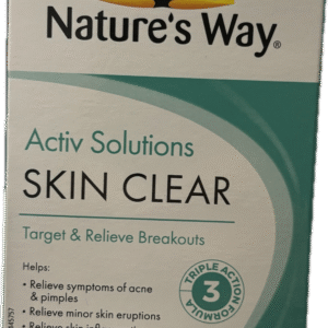 Natures Way Activ Solutions Skin Clear 60pk