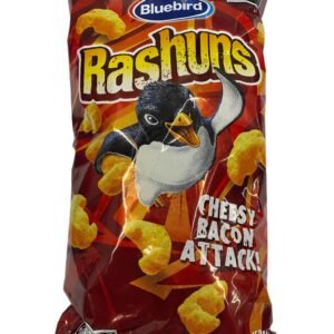 Bluebird Rashuns Cheesy Bacon Attack 150g