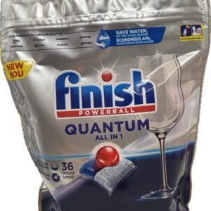 Finish Powerball Quantum All in 1 Dishwasher Capsules 36pk